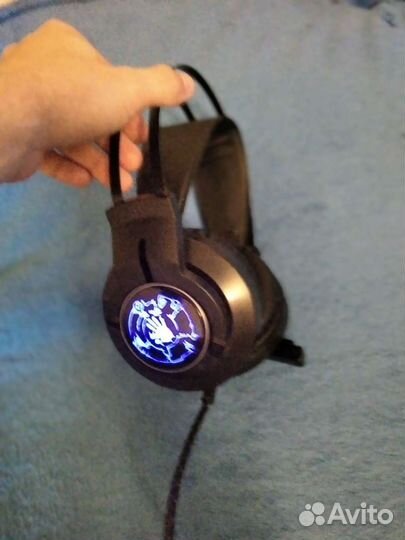 Игровые наушники с микрофоном bloody G 430