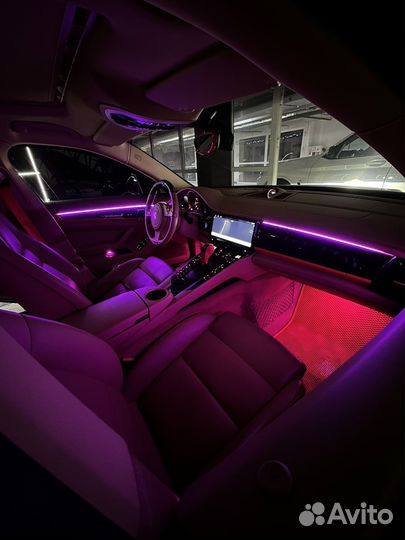 Контурная подсветка салона