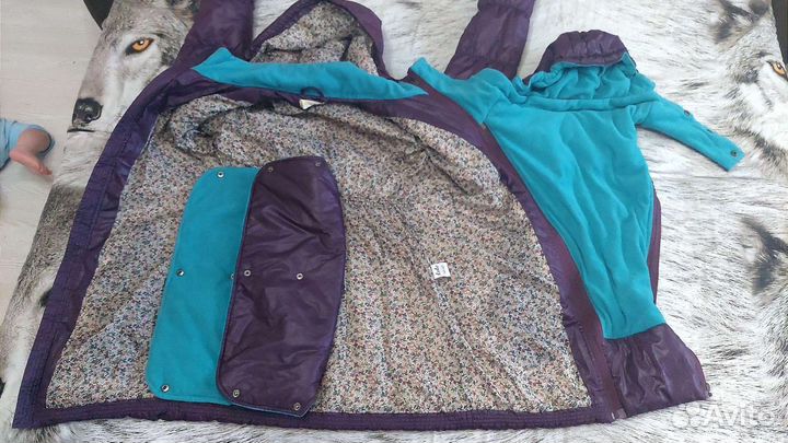 Слингокуртка, куртка для беременных s/m до t-25