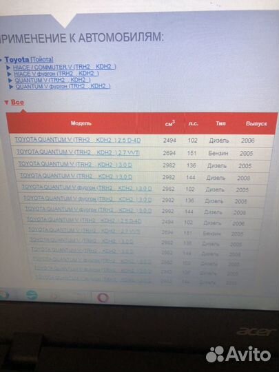 Toyota quantum тормозные диски