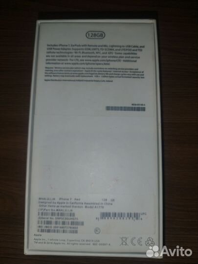 iPhone 7, 128 ГБ