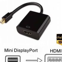 Переходник-конвертер Mini DisplayPort-Hdmi