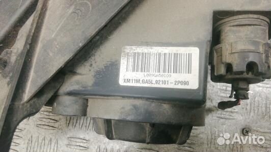 Фара левая KIA sorento 2 (SKR12MR01)