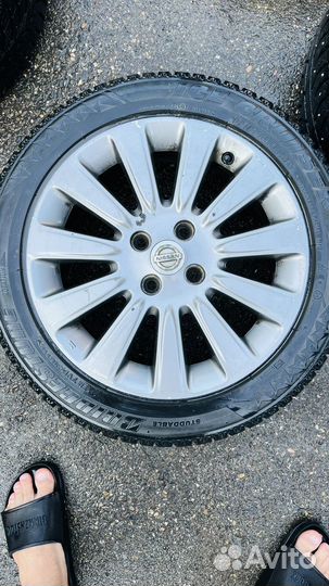 R16 Sava Eskimo Ice 195/55, PCD 4x100 DIA 60.1