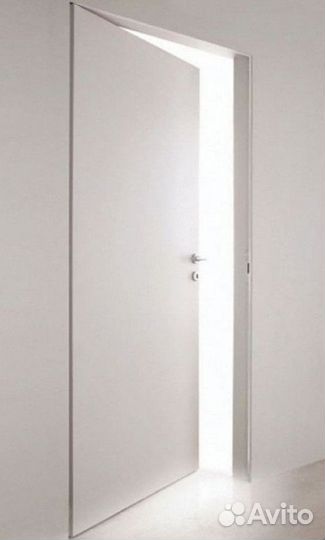 Скрытые двери под отделку