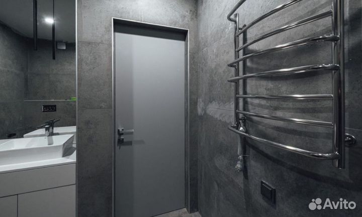 Скрытые двери под отделку