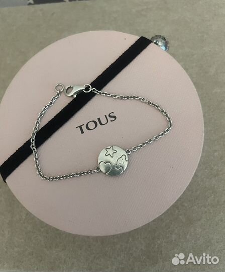 Серебряный браслет tous