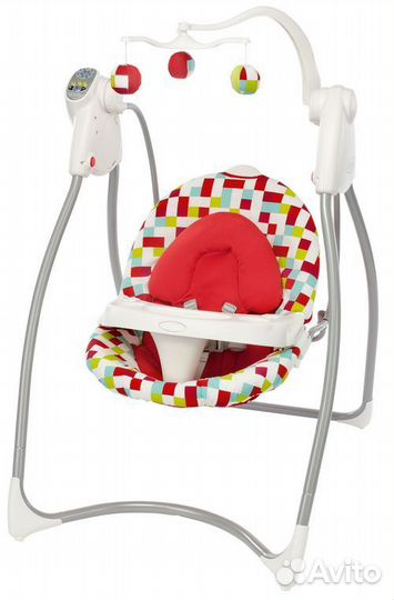 Детские электронные качели graco