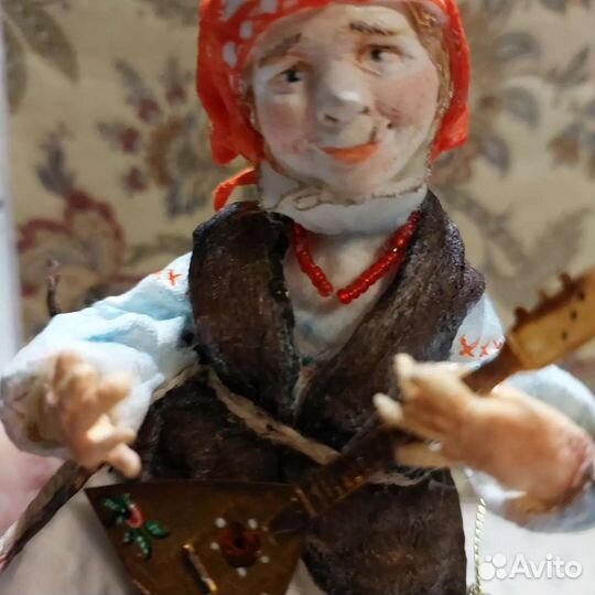 Игрушка на ёлку Баба Яга