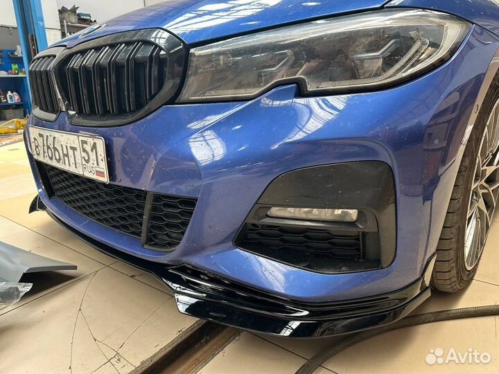 Bmw G20 Сплиттер М перфоманс