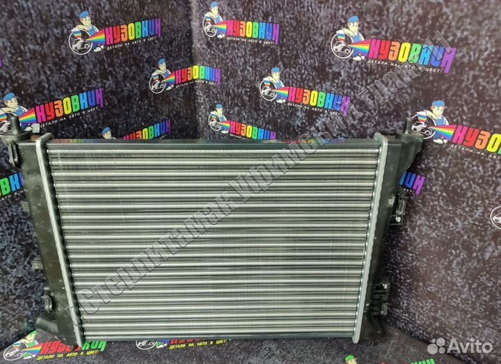 Радиатор охлаждения kia rio 2011 киа рио новый