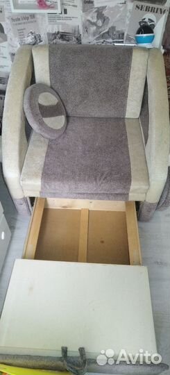 Диваны и кресло бу