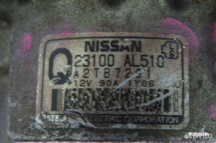 Генератор nissan VQ25-DD VQ30-DD cedric leopard sk