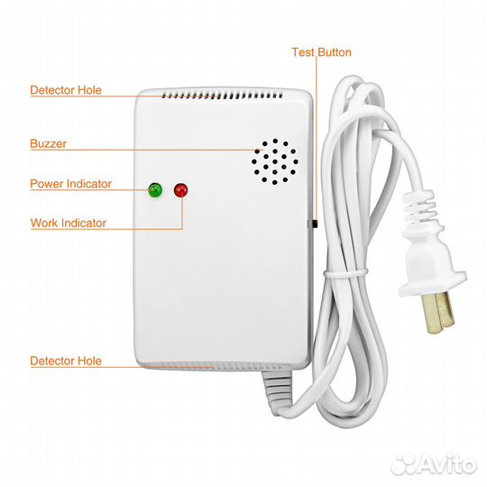 Детектор утечки природного газа Датчик утечки газа