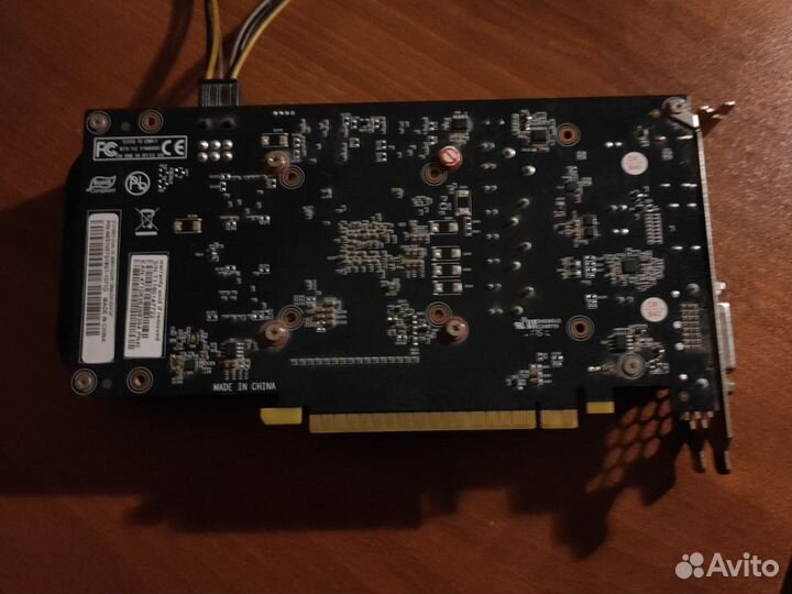 Видеокарта gtx 1050 ti palit