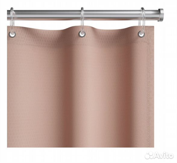 Штора для ванной Элит 1800х1800 мм полиэстер бежев