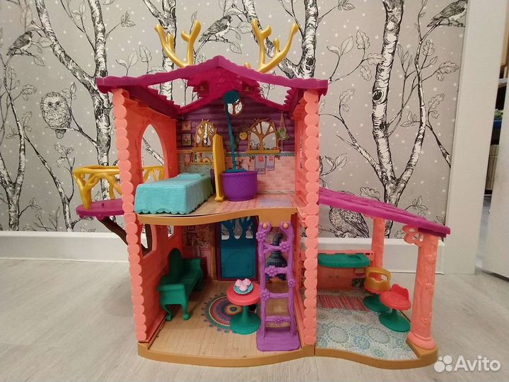 Игрушка домик и качели