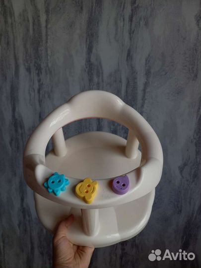 Стульчик для купания happy baby