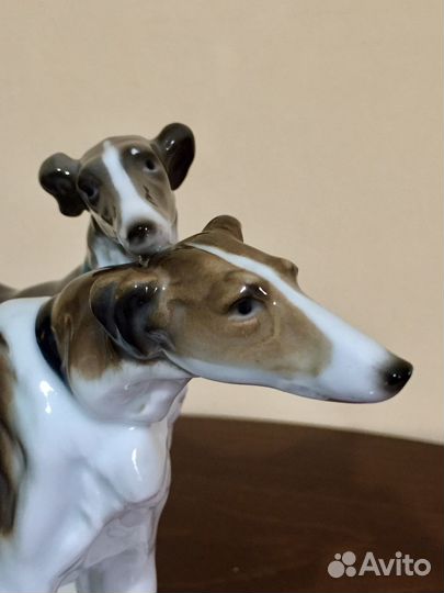 Пара борзых.Karl Ens, Германия