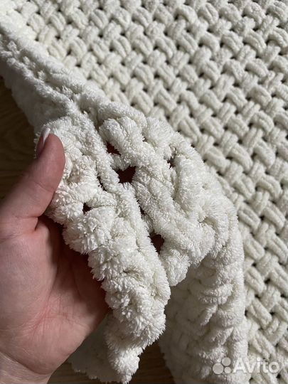 Плед детский плюшевый