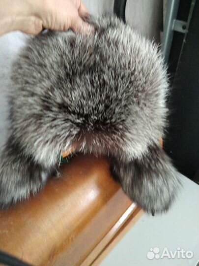 Шапка чернобурка