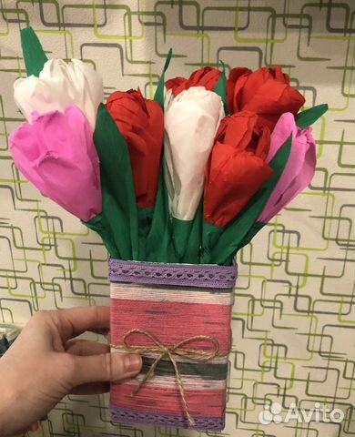 Поделки, открытки к 8 Марта в сад / школу