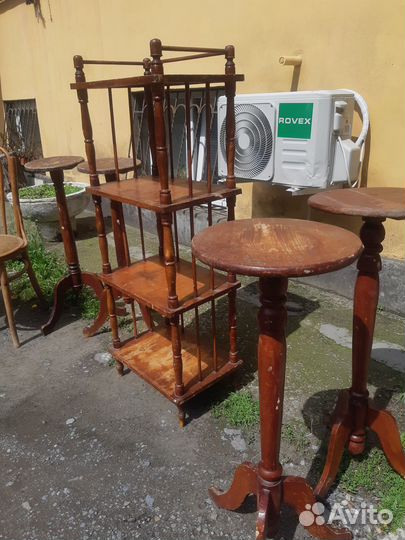 Этажерки стулья жаржиньерки