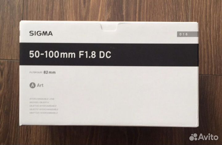 Sigma AF-APO 50-100 f/1.8 DC HSM Art Canon