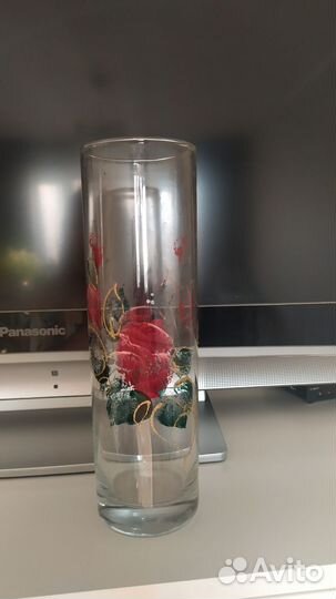 Ваза для цветов стекло