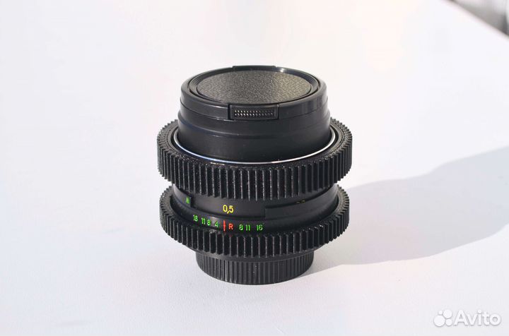 Cine-Mod Гелиос 44м-4 м42 Анаморфотное боке и блик