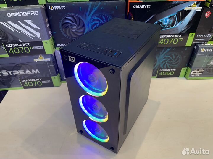 Мощный игровой пк i5-13600KF+RTX 4070 Ti GeForce