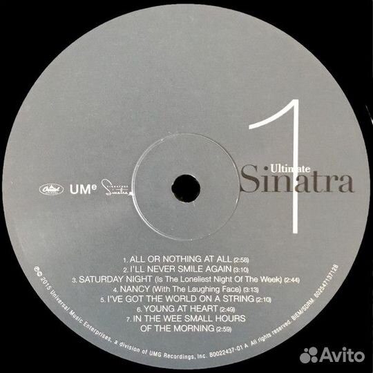 Виниловая пластинка Sinatra, Frank, Ultimate Sinat