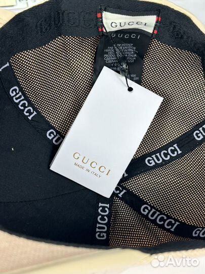 Кепка бейсболка gucci