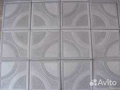 Плитка тротуарная Круг Шагрень с завода с доставко