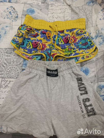 Вещи пакетом на девочку 140-152