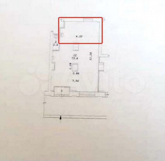 Свободного назначения, 30 м²