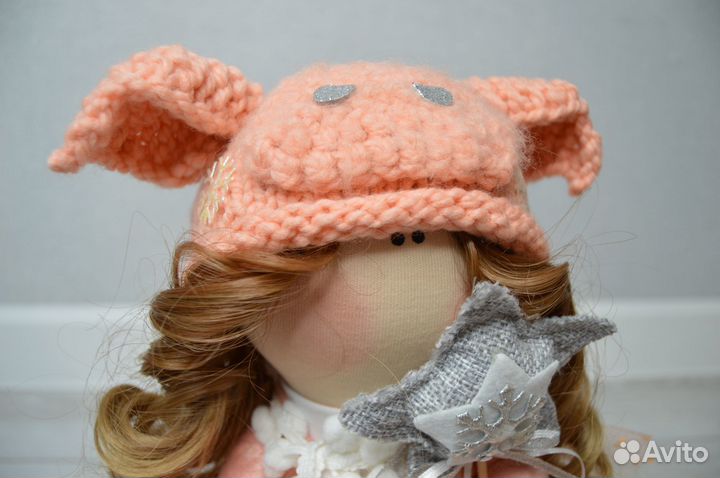 Интерьерная кукла тильда 