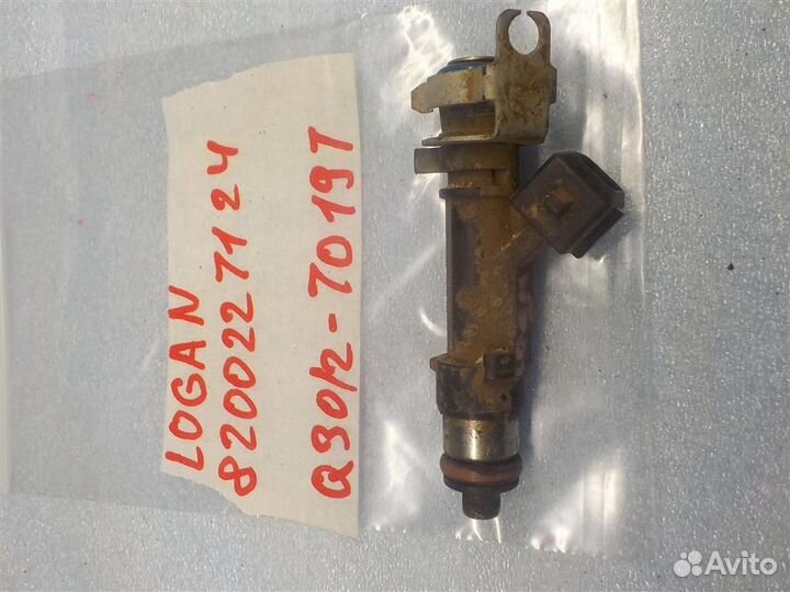 Форсунка инжекторная электрическая Renault Logan