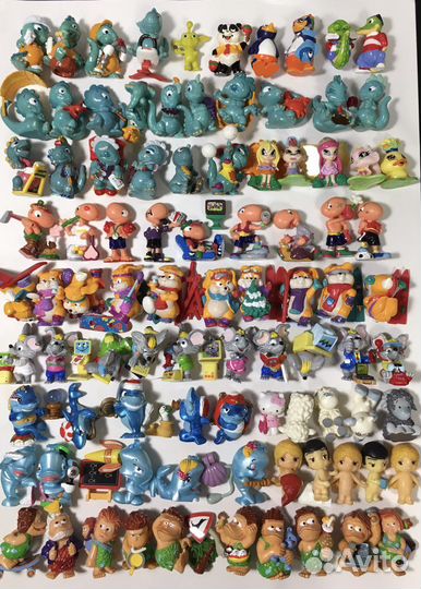 Игрушки из киндера 90х и другие