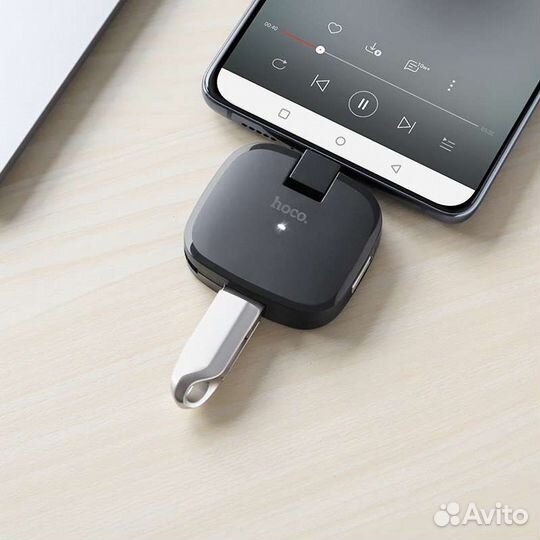 Хаб Hoco HB11 Type-C на 3 USB2.0