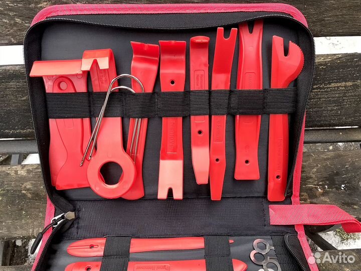 Набор для снятия обшивки молдингов клипс не бу