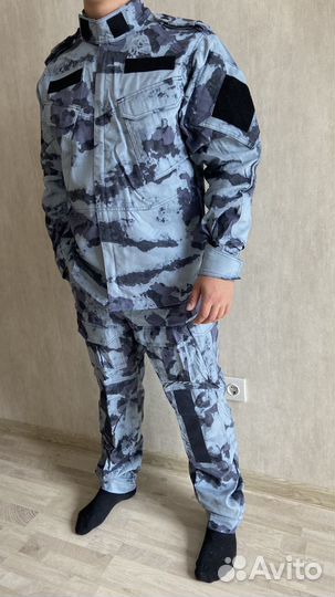 Костюм летний комуфлированный серо-синей 