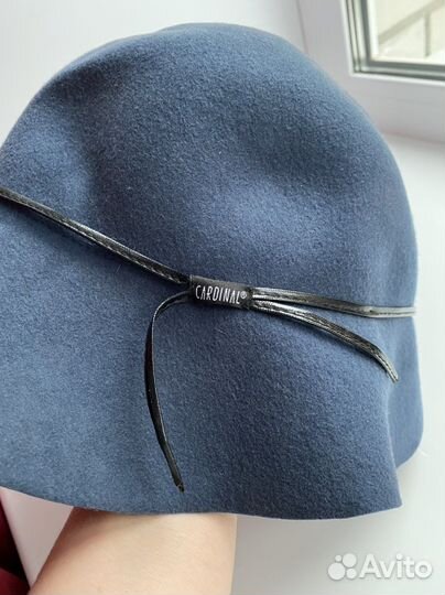 Шляпа фетр шерсть