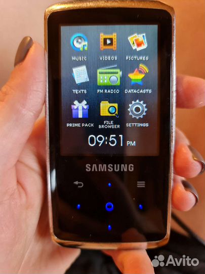 Плеер Samsung YP-Q2 4 гб рабочий