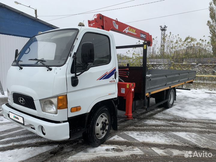 Hyundai HD78 с КМУ, 2011