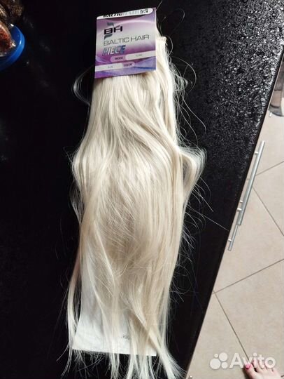 Волосы на заколках искусственные