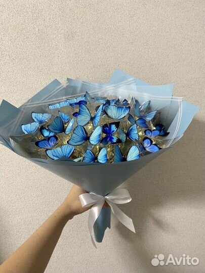Букет из бабочек цветы