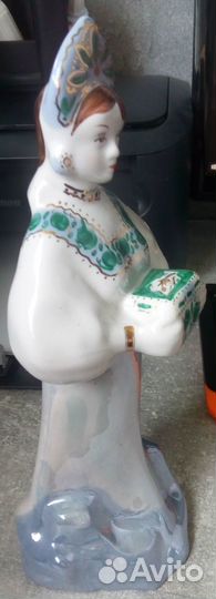 Хозяйка медной горы Сысерть статуэтка фарфор
