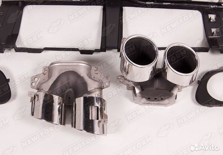 Диффузор с насадками 53 AMG Mercedes GLE V167