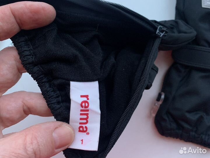 Варежки reima 1 непромокаемые демисезонные